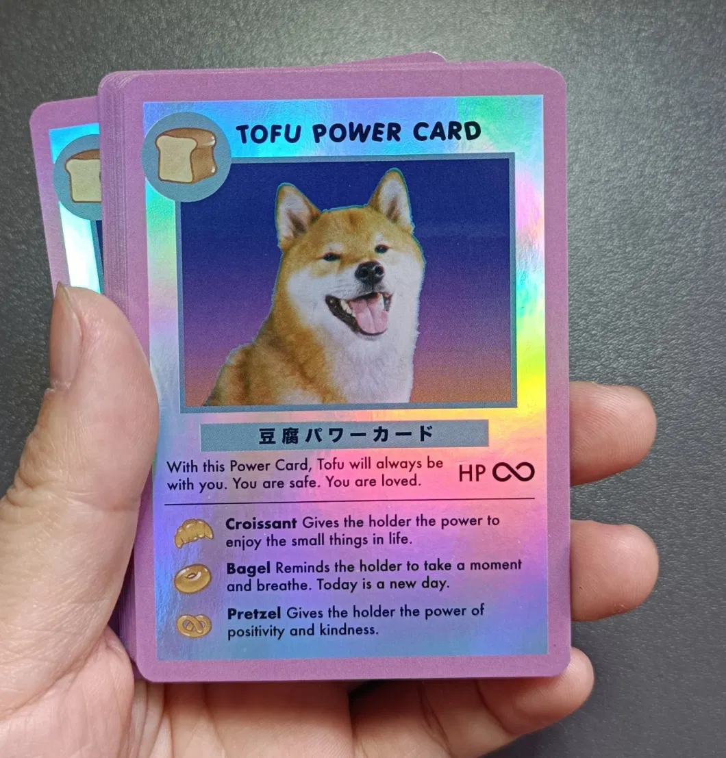 Custom Holographic Collectrible Playing Card Pokemon Trading Game Card Printing Gathering The Magic Cards